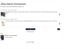 Tablet Screenshot of johanmartinchristiansen.blogspot.com