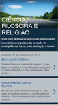 Mobile Screenshot of cienciafilosofiareligiao.blogspot.com