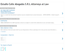 Tablet Screenshot of estudiocalleattorneysatlaw.blogspot.com