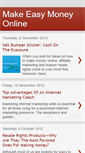 Mobile Screenshot of easy-money-make-online.blogspot.com