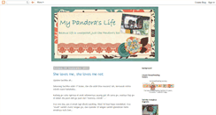 Desktop Screenshot of mypandoraslife.blogspot.com