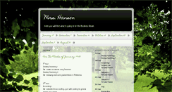 Desktop Screenshot of jhansonwhitesulphur.blogspot.com