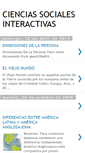 Mobile Screenshot of cienciassocialesinteractivas.blogspot.com
