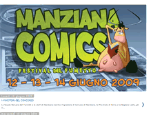 Tablet Screenshot of manzianacomics.blogspot.com