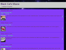 Tablet Screenshot of blackcatsmiaow.blogspot.com