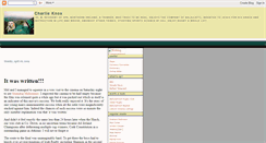 Desktop Screenshot of charlieknox.blogspot.com