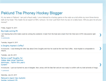 Tablet Screenshot of peklundthephoneyhockeyblogger.blogspot.com