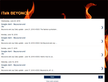 Tablet Screenshot of itakbeyonce.blogspot.com