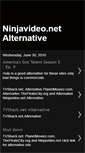 Mobile Screenshot of ninjavideonetalternative.blogspot.com