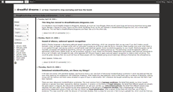 Desktop Screenshot of dreadfuldreams.blogspot.com