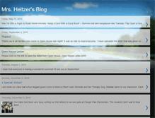 Tablet Screenshot of mrsheltzersblog.blogspot.com
