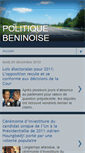 Mobile Screenshot of beninpolitique.blogspot.com