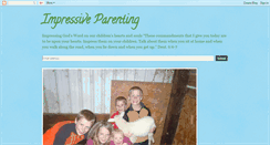 Desktop Screenshot of impressiveparenting.blogspot.com