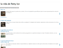Tablet Screenshot of lavidadepattyice.blogspot.com