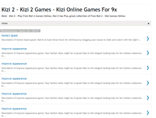 Tablet Screenshot of kizi2games9x.blogspot.com