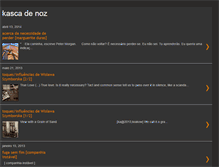 Tablet Screenshot of kascadenoz.blogspot.com