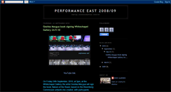 Desktop Screenshot of performance-east.blogspot.com