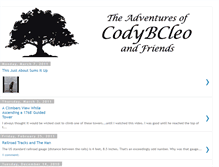 Tablet Screenshot of codybcleo.blogspot.com