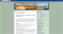 Desktop Screenshot of bugoybikersmongolia.blogspot.com