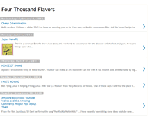 Tablet Screenshot of 4000flavors.blogspot.com