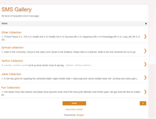 Tablet Screenshot of new-smsgallery.blogspot.com