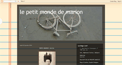 Desktop Screenshot of lepetitmondedemarion.blogspot.com