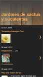 Mobile Screenshot of jardinesdecactusysuculentas.blogspot.com
