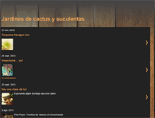 Tablet Screenshot of jardinesdecactusysuculentas.blogspot.com