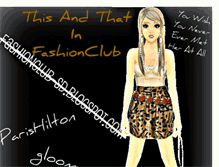 Tablet Screenshot of fashionclub-sd.blogspot.com