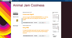 Desktop Screenshot of animaljamcoolness.blogspot.com