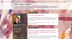 Desktop Screenshot of faithlikeateapot.blogspot.com