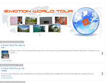 Tablet Screenshot of emotionworldtour.blogspot.com