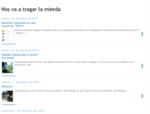 Tablet Screenshot of nosvaatragarlamierda.blogspot.com