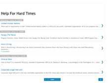 Tablet Screenshot of help4hardtimes.blogspot.com
