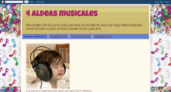 Desktop Screenshot of 4aldeasmusicales.blogspot.com