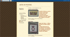 Desktop Screenshot of lighuen-arterupestre.blogspot.com
