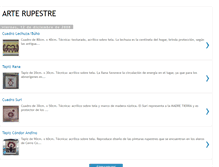 Tablet Screenshot of lighuen-arterupestre.blogspot.com
