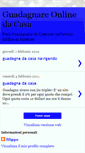 Mobile Screenshot of guadagnareonlinedacasa.blogspot.com