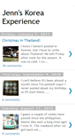 Mobile Screenshot of jennskoreaexperience.blogspot.com
