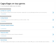Tablet Screenshot of cagouilleblues.blogspot.com
