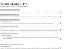 Tablet Screenshot of cienciasnaturales1c.blogspot.com