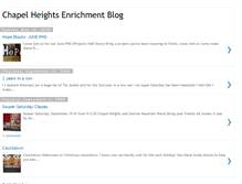 Tablet Screenshot of chapelheightsenrichment.blogspot.com