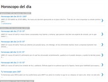 Tablet Screenshot of noticias-horoscopos.blogspot.com