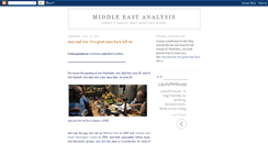 Desktop Screenshot of middle-east-analysis.blogspot.com