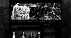 Desktop Screenshot of buriedinhellrecords.blogspot.com