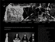 Tablet Screenshot of buriedinhellrecords.blogspot.com