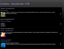Tablet Screenshot of cristiinahizenithbio11.blogspot.com