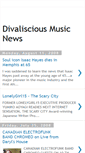 Mobile Screenshot of divaliscious-musicnews.blogspot.com