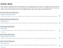 Tablet Screenshot of guitarmack.blogspot.com