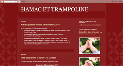 Desktop Screenshot of hamactrampoline.blogspot.com